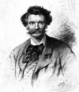 Carl Von Piloty Prints: Carl Von Piloty, c1880-83. Creator: W Hecht