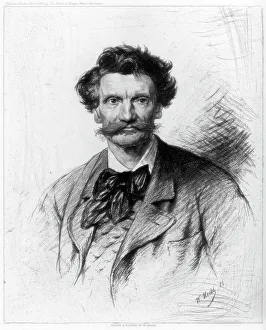 Piloty Prints: Carl von Piloty, German artist, c1880-1882. Artist: W Hecht