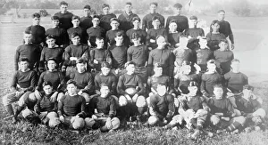 American Football Prints: Carlisle football team, between c1910 and c1915. Creator: Bain News Service