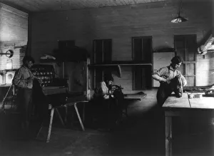 Carlisle Indian School, Carlisle, Pa. Carriage shop, 1901. Creator: Frances Benjamin Johnston