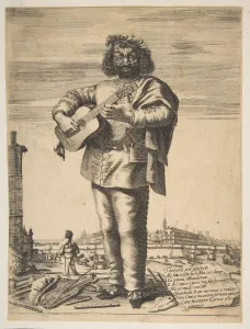 Carlo Gallery: Carlo Cantu called Buffetto, 1646. Creators: Stefano della Bella, Jean Couvay