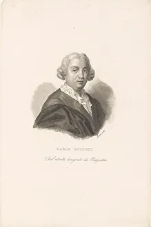 Piazzetta Prints: Carlo Goldoni (1707-1793). Creator: Piazzetta, Gian Battista (1683-1754)