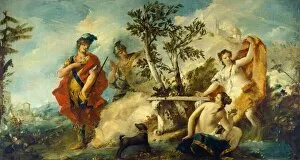 Carlo and Ubaldo Resisting the Enchantments of Armidas Nymphs, 1750 / 1755