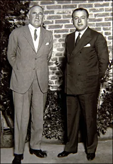 Images Dated 22nd May 2003: Carlos Arniches and Jacinto Guerrero, Spanish playwright and composer