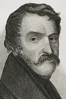 Carlos Maria Isidro de Borbon (1788-1855), Infante of Spain, son of king Charles IV, 1842. Creator: Jose Gomez