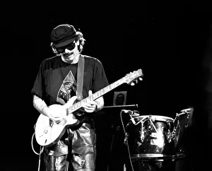 Mexican Prints: Carlos Santana, Royal Festival Hall, London, 1988. Artist: Brian O Connor