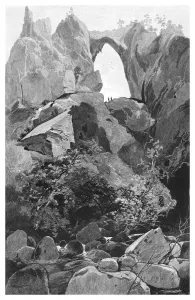 Images Dated 14th September 2006: Carlotta Arch, Jenolan Caves, New South Wales, Australia, 1886.Artist: Frederic B Schell
