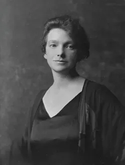 V Neck Prints: Carlton, A. Miss, portrait photograph, 1916 or 1917. Creator: Arnold Genthe