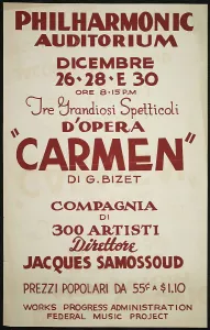 Carmen, [193-]. Creator: Unknown