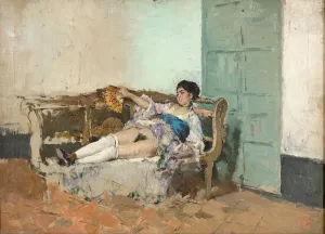 Elegant Prints: Carmen Bastian. Artist: Fortuny, Maria (1838-1874)