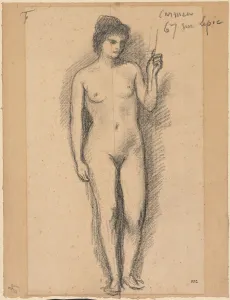 1824 1898 Prints: Carmen, last half 1800s. Creator: Pierre Puvis de Chavannes (French, 1824-1898)