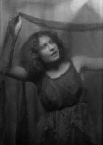Miss Carmen Prints: Carmen, Karline, Miss, portrait photograph, 1913. Creator: Arnold Genthe