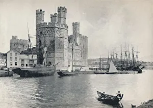 Caernarvonshire Gallery: Carnarvon - The Castle, 1895