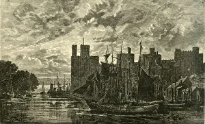 Our Own Country Collection: Carnarvon Castle, 1898. Creator: Unknown
