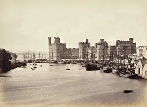 Bedford Francis Prints: Carnarvon Castle & Mouth Of River (578)