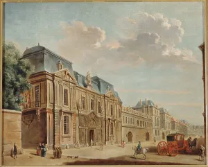 Raguenet Nicolas Prints: The Carnavalet hotel around 1740, 1926. Creator: Nicolas Raguenet
