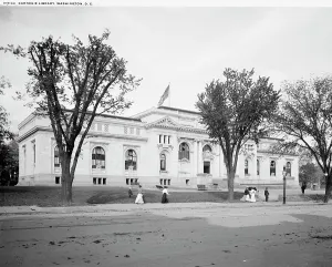 10 X 8 In Prints: Carnegie Library, Washington, D.C. c1906. Creator: Unknown