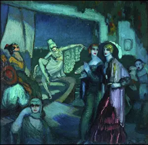 Carnival Prints: Carnival, c1925. Creator: Beltran Masses, Federico (1885-1949)