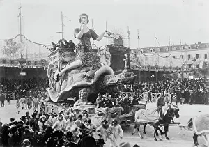 Carnival Prints: Carnival, Nice, between c1915 and c1920. Creator: Bain News Service