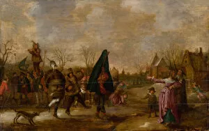 Shrove Tide Collection: Carnival Procession, c. 1660. Creator: Venne, Adriaen Pietersz. van de (1589-1662)