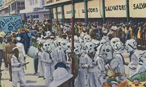 British West Indies Collection: Carnival, Trinidad, B.W.I. c1940s. Creator: Unknown