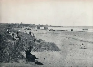 Angus Gallery: Carnousetie - The Town and the Beach, 1895