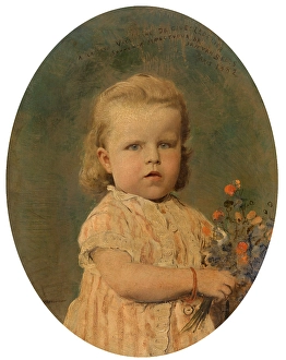Beers Jan Van Prints: Carolina Amalia LeDelier, daughter of Valentine De Give- leDelier
