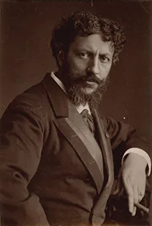 Carolus Duran Gallery: Carolus Duran (1837-1917), c. 1880. Creator: Anonymous