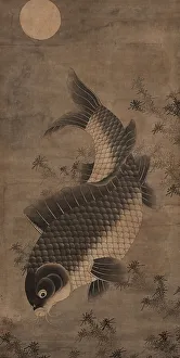 Aquatic Prints: Carp, between 1644 and 1911. Creator: Unknown