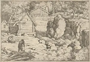 Everdingen Prints: The Carpenter, 17th century. Creator: Allart van Everdingen