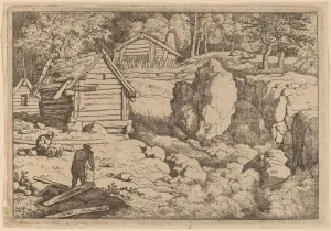 Albert Van Everdingen Gallery: The Carpenter, probably c. 1645 / 1656. Creator: Allart van Everdingen
