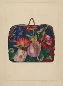Carpet Bag, 1935 / 1942. Creator: Florence Earl