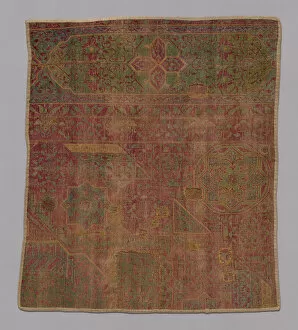 Carpet Collection: Carpet Fragment, Egypt, Mamluk period (1250-1517), late 15th / early 16th century