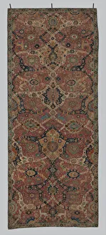 Asymmetrical Gallery: Carpet, Iran, early 17th century. Creator: Unknown
