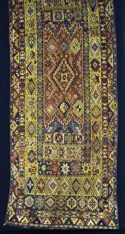 Rabat Prints: Carpet, Morocco, 1875-1900. Creator: Unknown