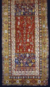 Rabat Prints: Carpet, Morocco, 1875-1900. Creator: Unknown