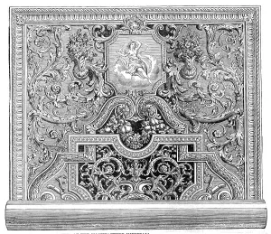 Tapestries Prints: Carpet recently finished at the Manufacture Imperiale des Gobelins
