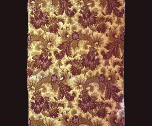 Jacquard Prints: Carpet Strip, United States, 1870/1900. Creator: Unknown