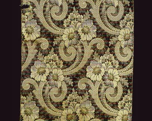 Jacquard Prints: Carpet Strip, United States, 1870/1900. Creator: Unknown