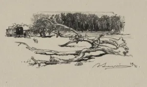 Carrefour de lEpine, 1887. Creator: Auguste Louis Lepere (French, 1849-1918)