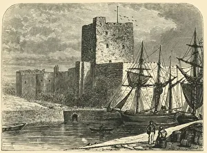 Northern Ireland Gallery: Carrickfergus Castle, 1898. Creator: Unknown
