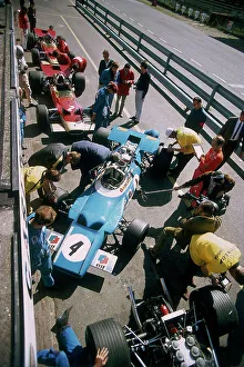 Pits Prints: Cars at the British Grand Prix, Silverstone, Northamptonshire, 1969