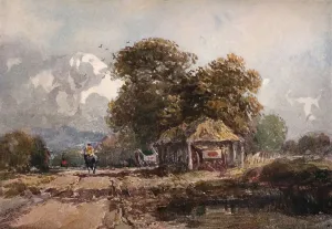 David The Elder Prints: The Cart Shed, 1841. Artist: David Cox the elder