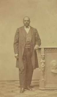 Nmaahc Collection: Carte-de-visite of Lt. Governor Oscar J. Dunn, 1868-1871. Creator: Unknown