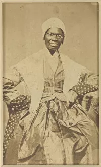 Carte-de-visite of Sojourner Truth, 1863. Creator: Unknown