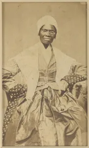 Albumen Prints: Carte-de-visite of Sojourner Truth, 1863. Creator: Unknown