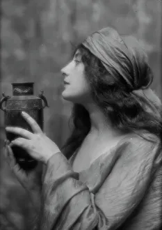 Silent Film Prints: Carter, Malvina Longfellow, portrait photograph, 1912 or 1913. Creator: Arnold Genthe