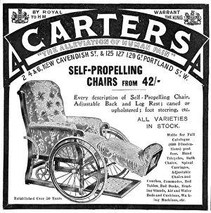 Wheelchair Prints: Carters - The Alleviation of Human Pain - self-propelling chairs from 42