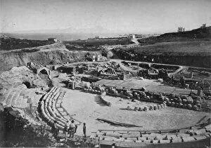 Charles Js Gallery: Carthage. The Amphitheatre, c1913. Artist: Charles JS Makin