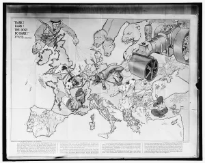 Johnson Prints: Cartoon: Hark! Hark! The Dogs Do Bark